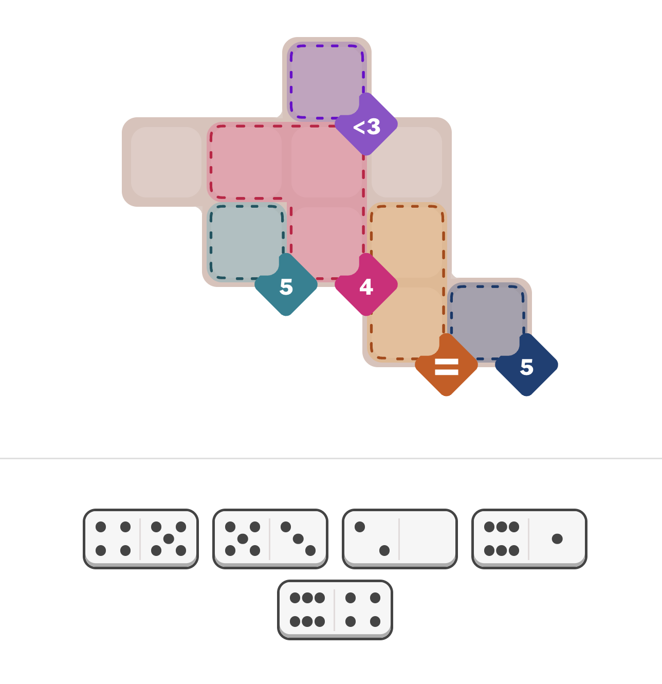 Pips board and domino collection